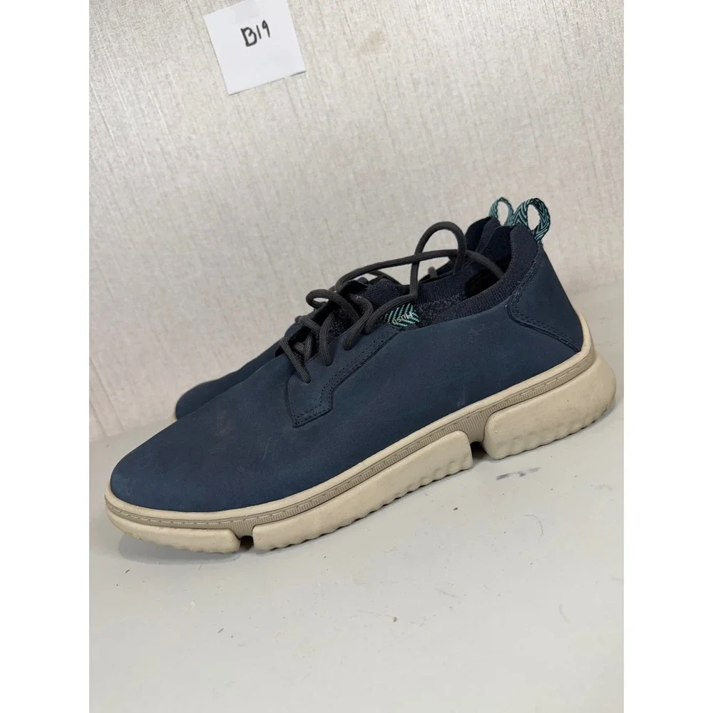 Hush Puppies Bennet‎ Plain Toe Oxford Shoes Men's Size 10 Blue HM02163-410